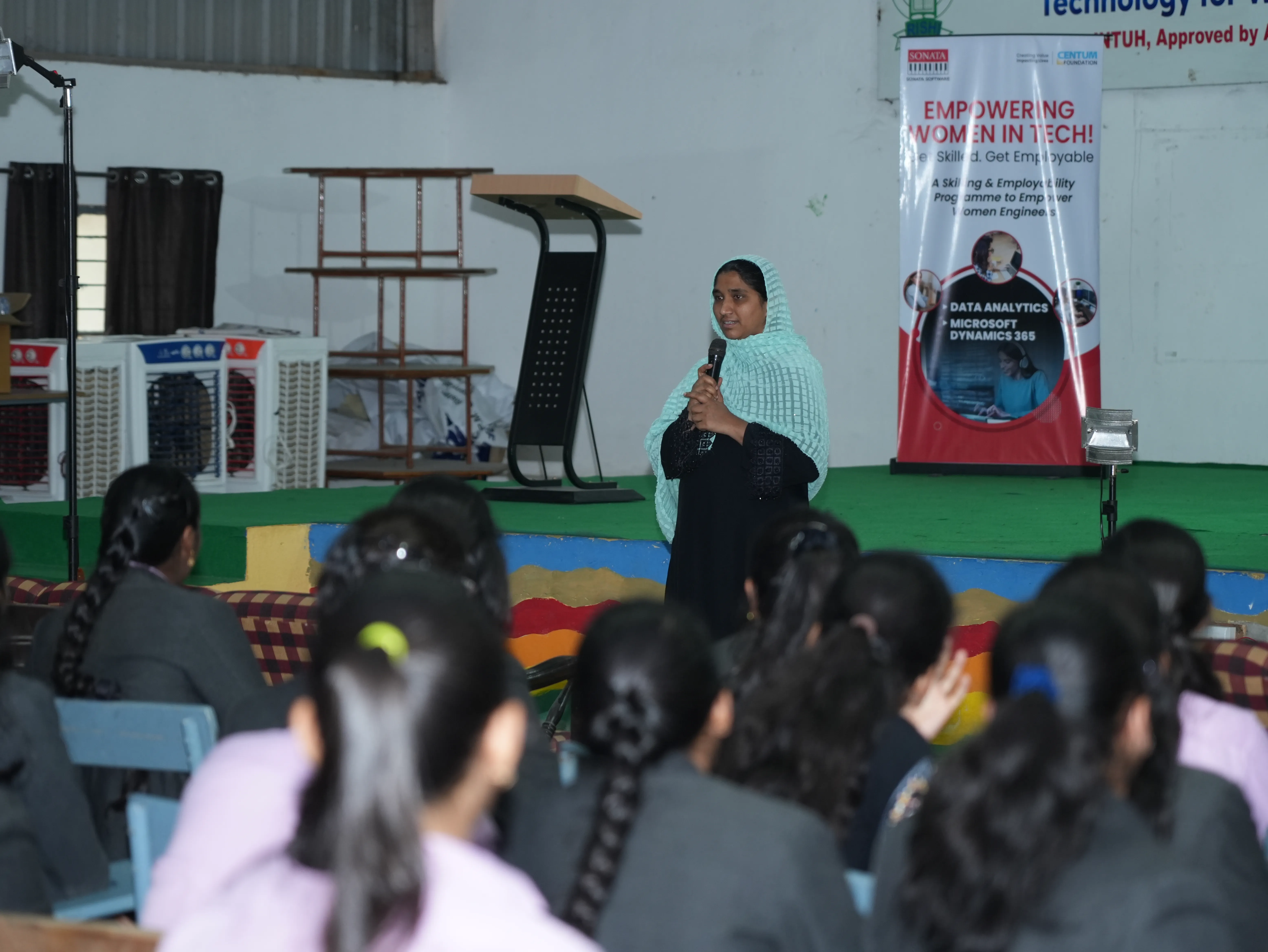 Convocation Ceremony of Sonata CSR through Centrum foundation for 4 th year students - RITW